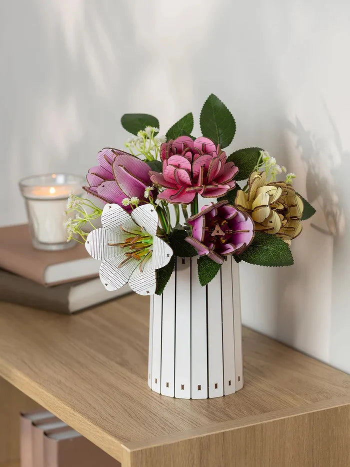 WOODEN FLOWER - Flower Garden - 181pc
