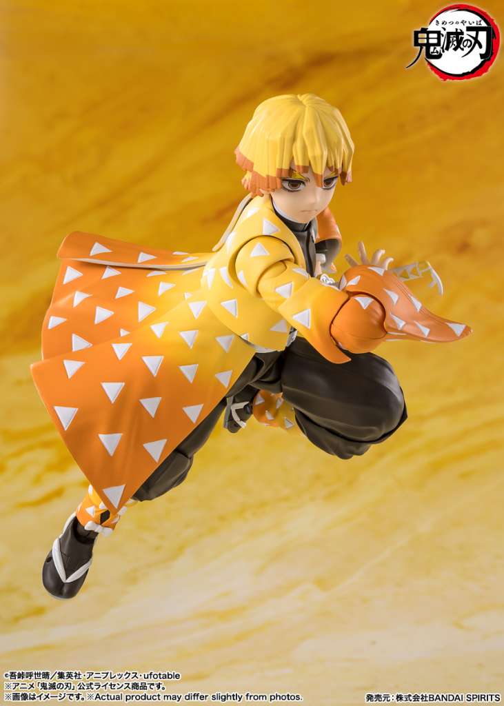 DEMON SLAYER - Zenitsu Agatsuma - Figure S.H. Figuarts 14cm