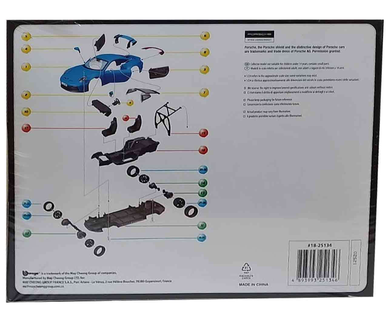 PORSCHE - 911 Gt3 - Model Kit 1/24