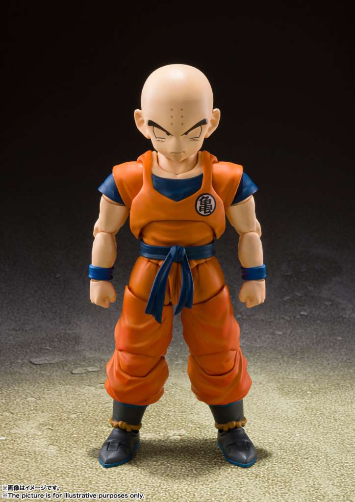 DRAGON BALL Z - Krillin "Earth Strong Man" - Figure S.H. Figuarts 13cm