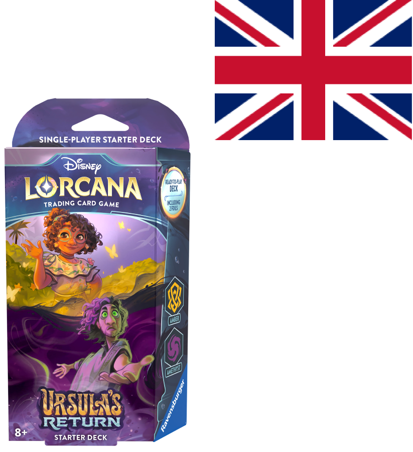 DISNEY - Lorcana - Trading Cards Starters A Chapter 4 - UK