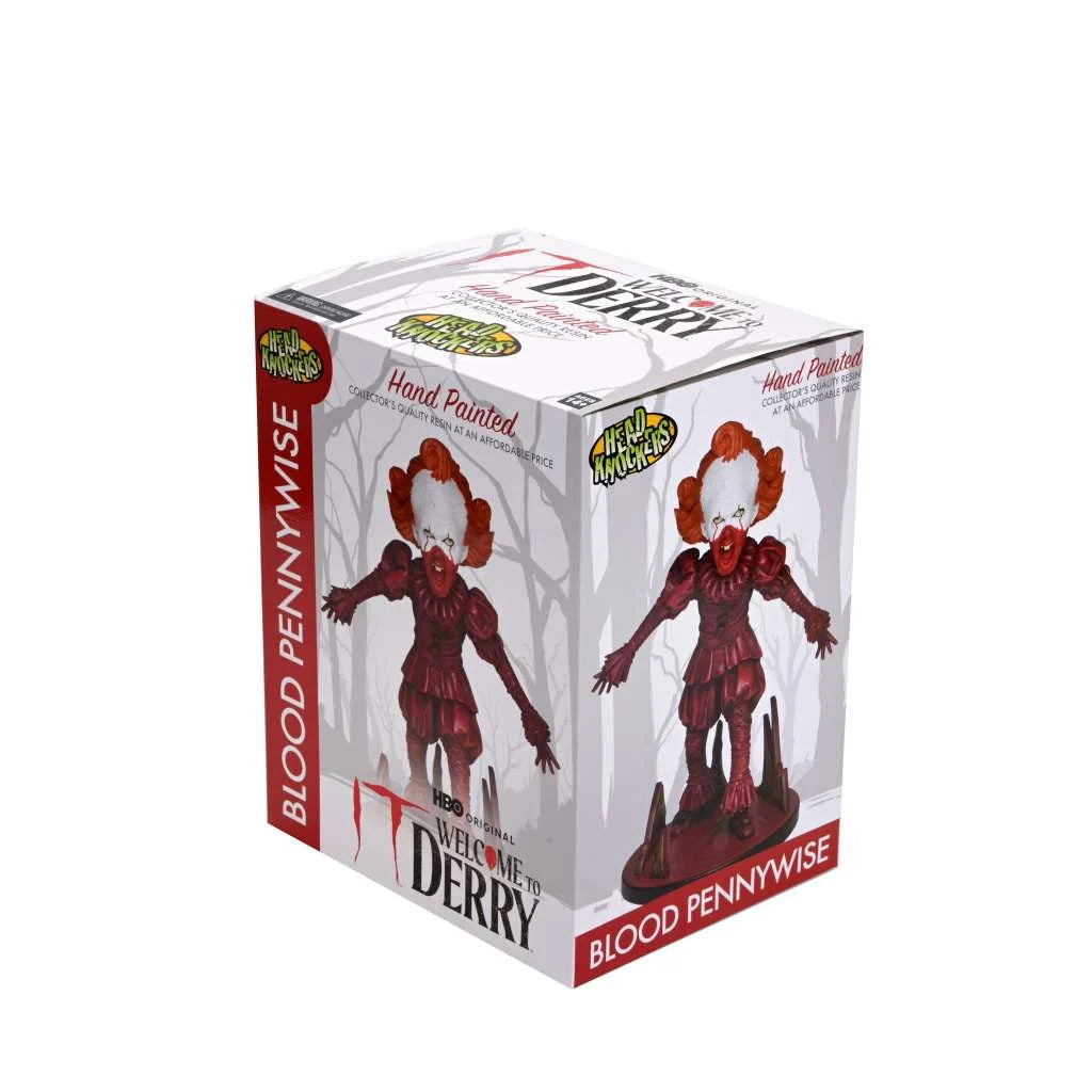 WELCOME TO DERRY - Blood Pennywise - Headknocker 18cm