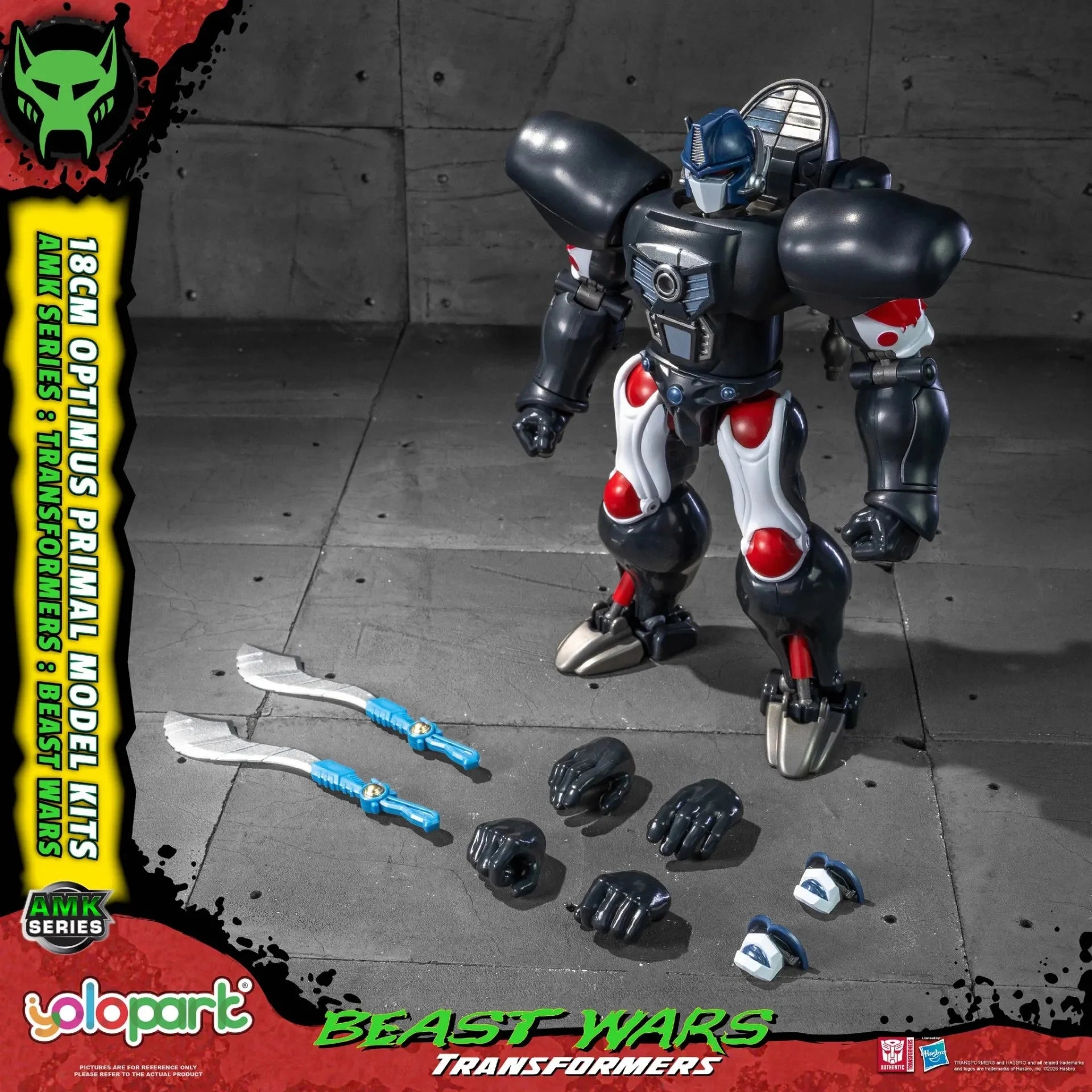 TRANSFORMERS BEAST WARS - Optimus Primal - Model Kit AMK 18cm