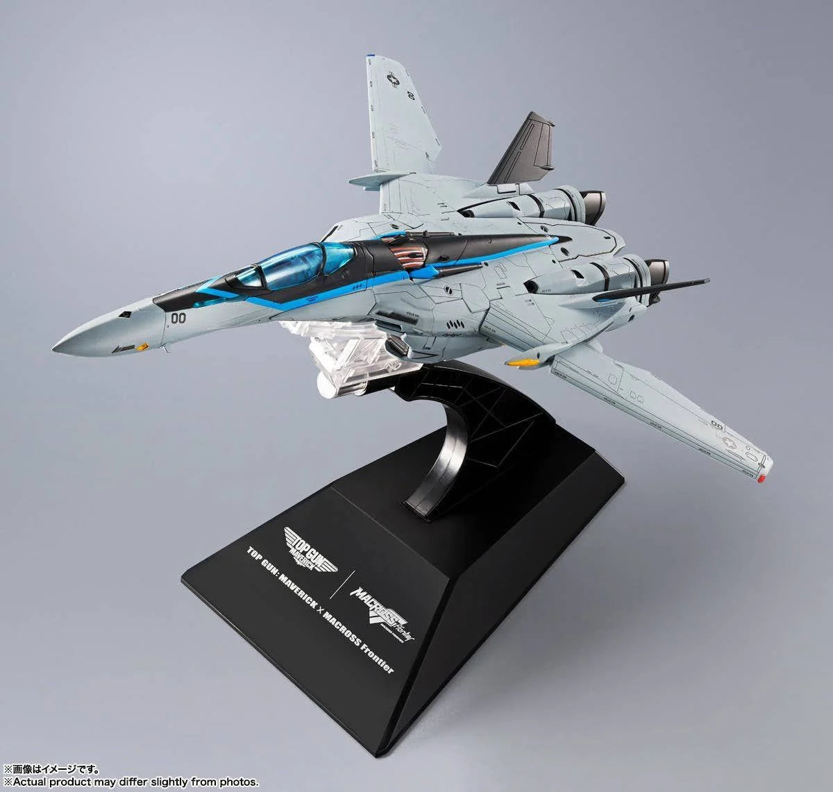TOP GUN MAVERICK X MACROSS - VF-25 Messiah - Figure DX Chogokin 25cm