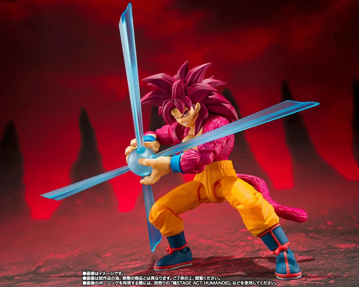 DRAGON BALL DAIMA - Goku Super Saiyan 4 - Figure S.H. Figuarts 14.5cm