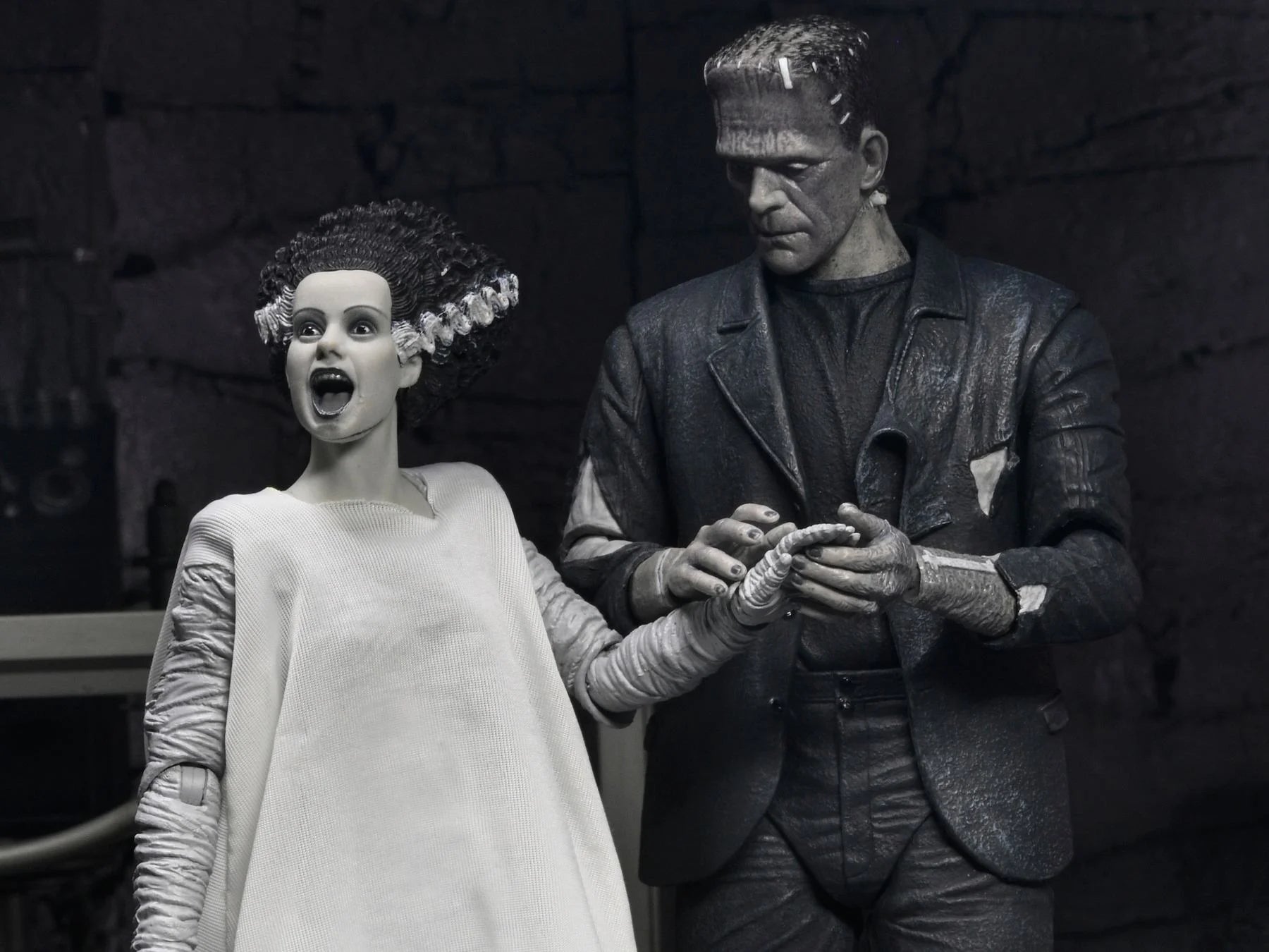 UNIVERSAL MONSTER - Frankenstein and his mate - Ultimate Figure 17cm