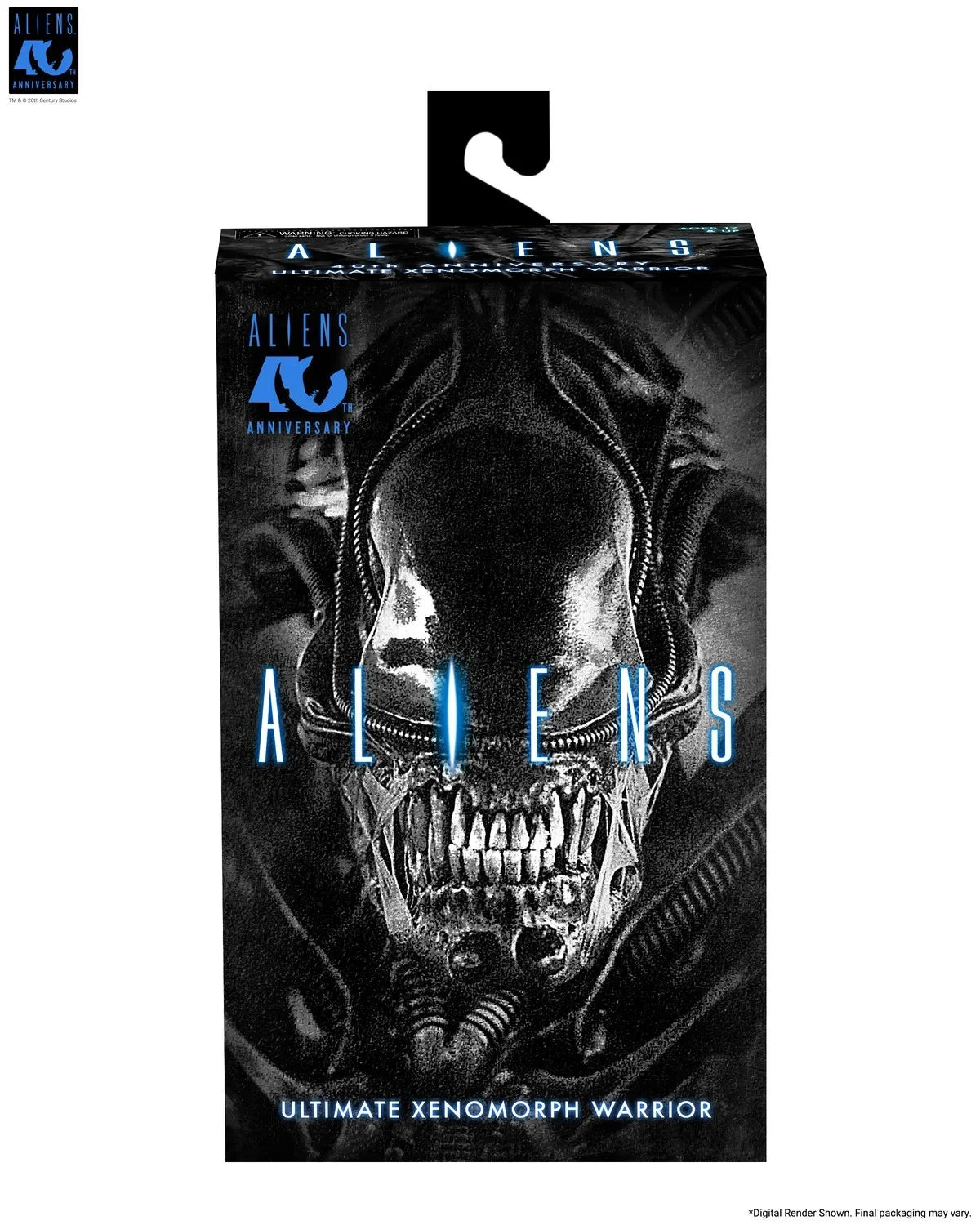 ALIENS 40TH ANNIVERSARY - Warrior Alien Black - Figure Ultimate 23cm