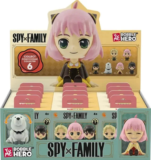 SPY X FAMILY - Bobble Hero - Assortiment 12 Figures 6cm - Blind Box