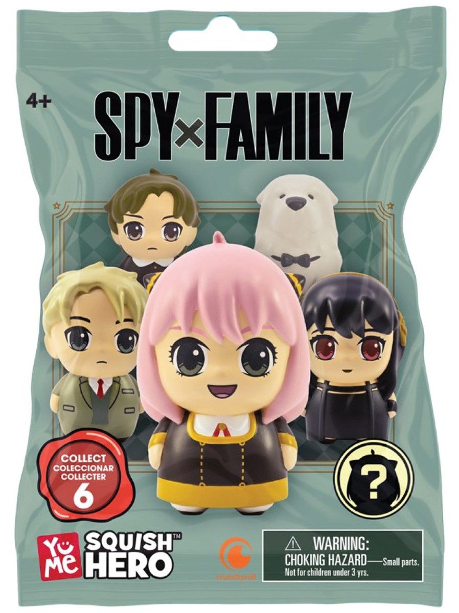 SPY X FAMILY - Squish Hero - Assortiment 12 Figures 7.6cm