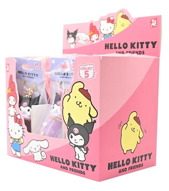 HELLO KITTY - Donuts Series - Assortiment 12 Keychain 15.5cm