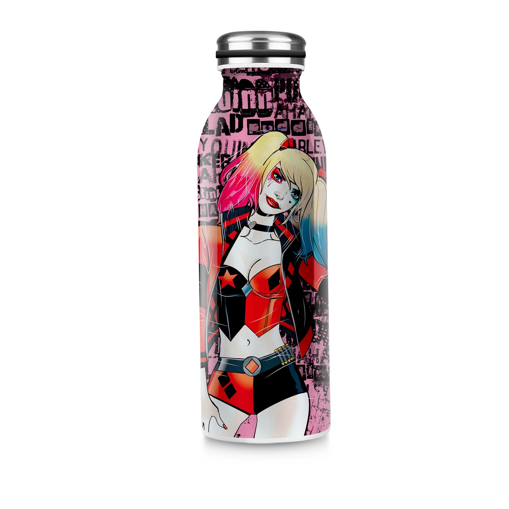 DC COMICS - Stainless Steel Bottle 500ml - Harley Quinn