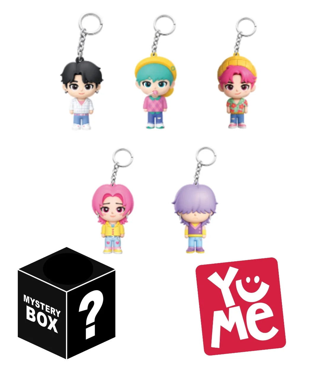 K-POP DEMON HUNTERS - Pocket Hero S2 - Assort 12 Keychain BLIND BOX