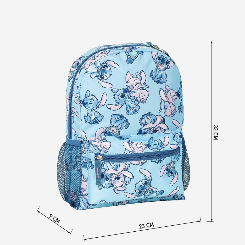 STITCH & ANGEL - Kids Backpack - 33x23x9cm