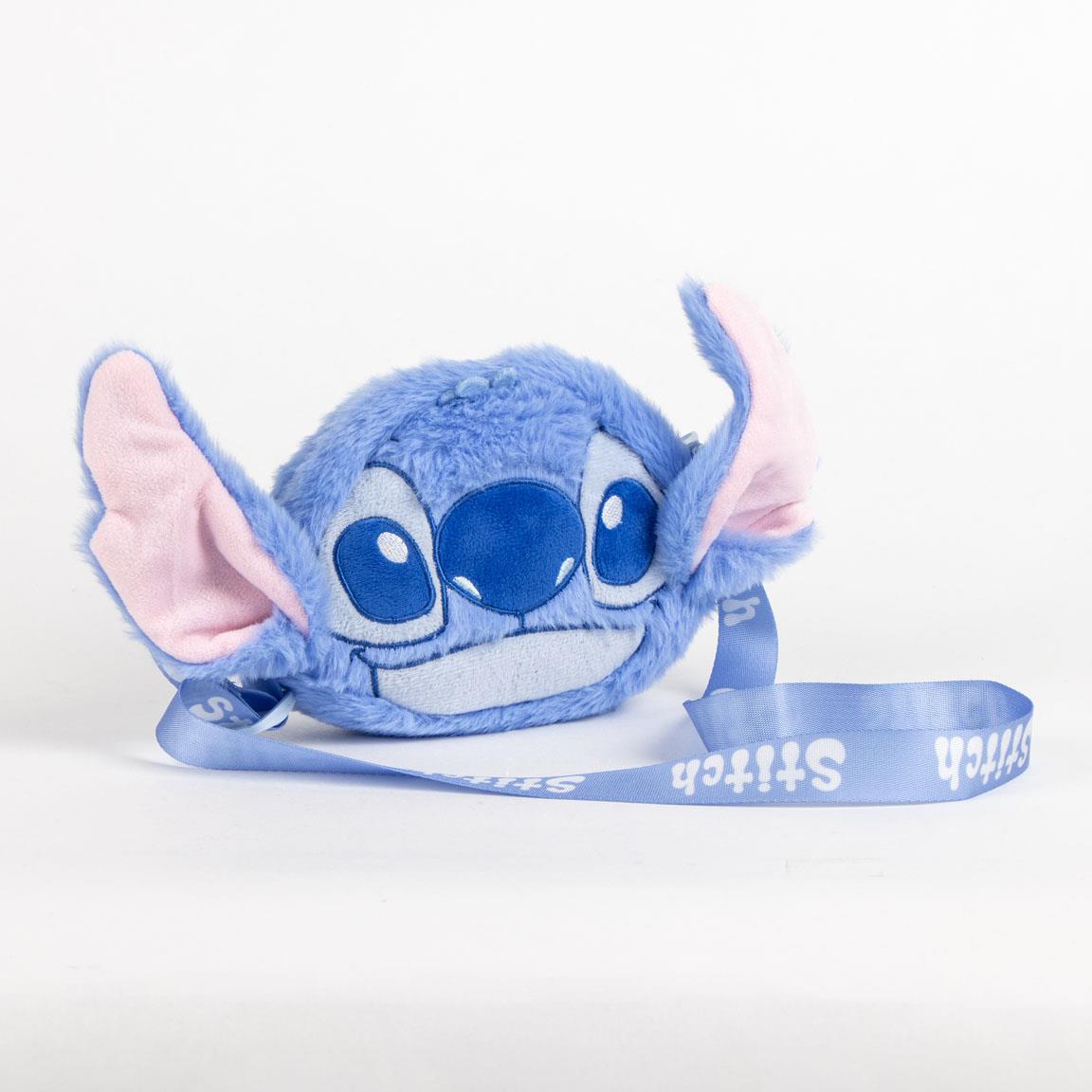 STITCH - Head -  Plush Shoulderbag - 17x14x4cm