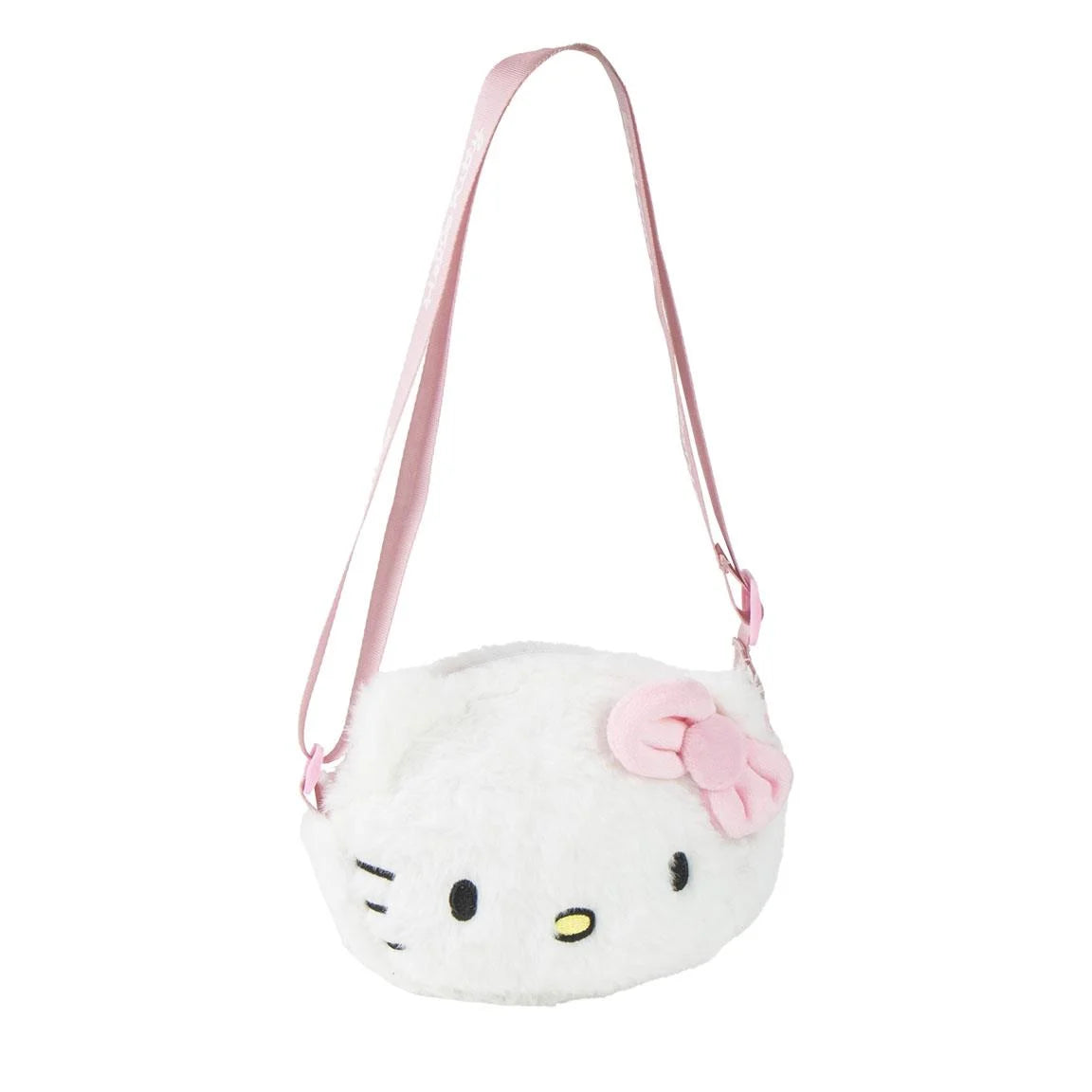 HELLO KITTY - Head -  Plush Shoulderbag - 17x14x4cm