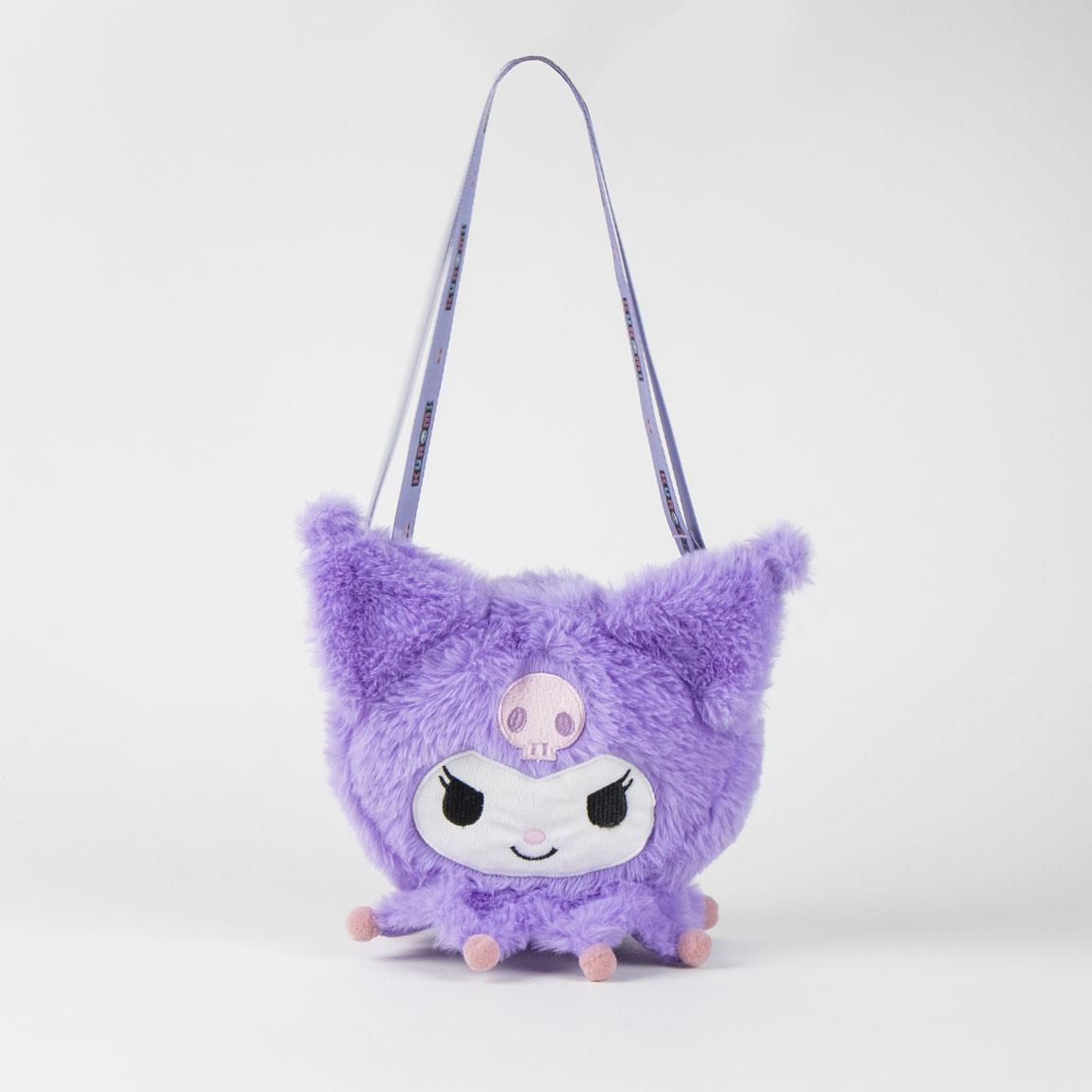 KUROMI - Head -  Plush Shoulderbag - 17x14x4cm