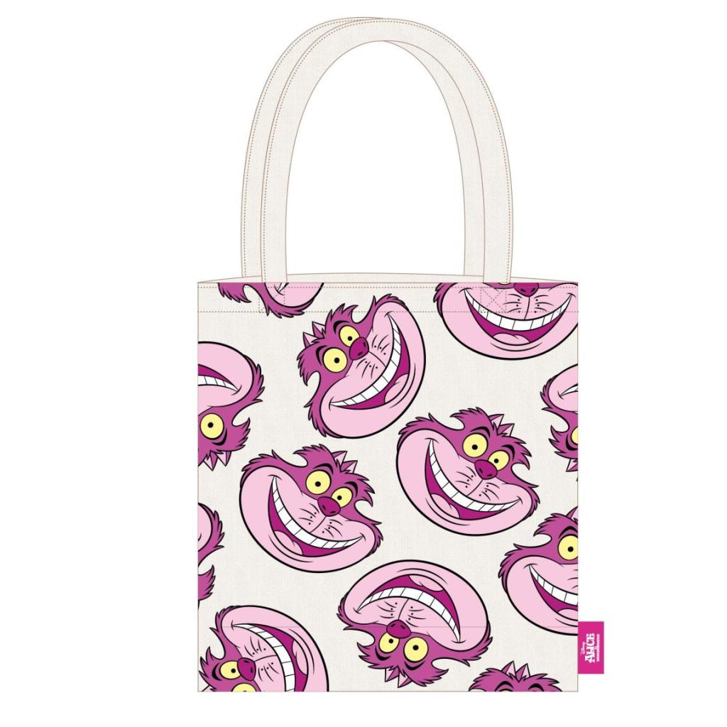 ALICE - Cheshire Cat - Tote Bag - 36x39cm