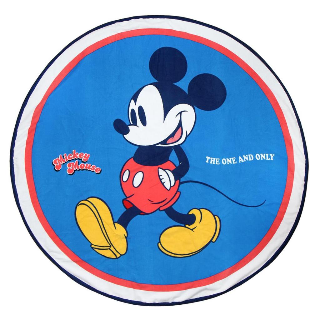 DISNEY - Towel Round 130cm - Mickey