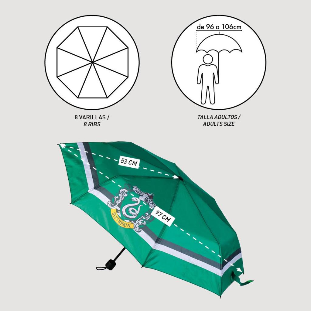 HARRY POTTER - Slytherin - Foldable Umbrella 53 cm
