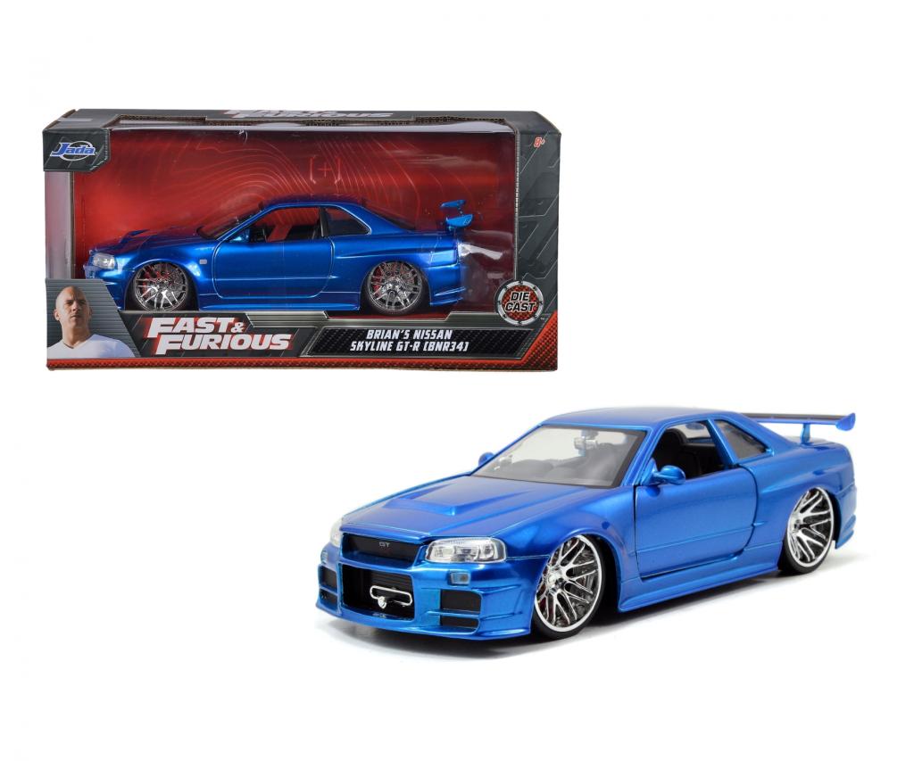 FAST & FURIOUS - Brian's Nissan 2002 Skyline GT-R - 1:24