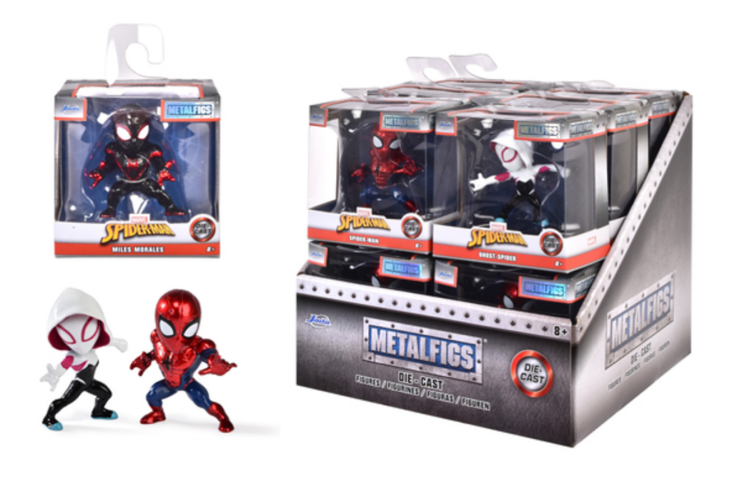 SPIDER-MAN - Display of 2,5inch Figures - 3 Modèles - 12pc - Wave 1