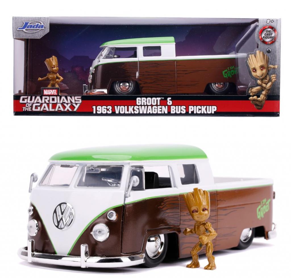 GUARDIANS OF THE GALAXY - Groot 1963 VW Bus Pickup - 1:24