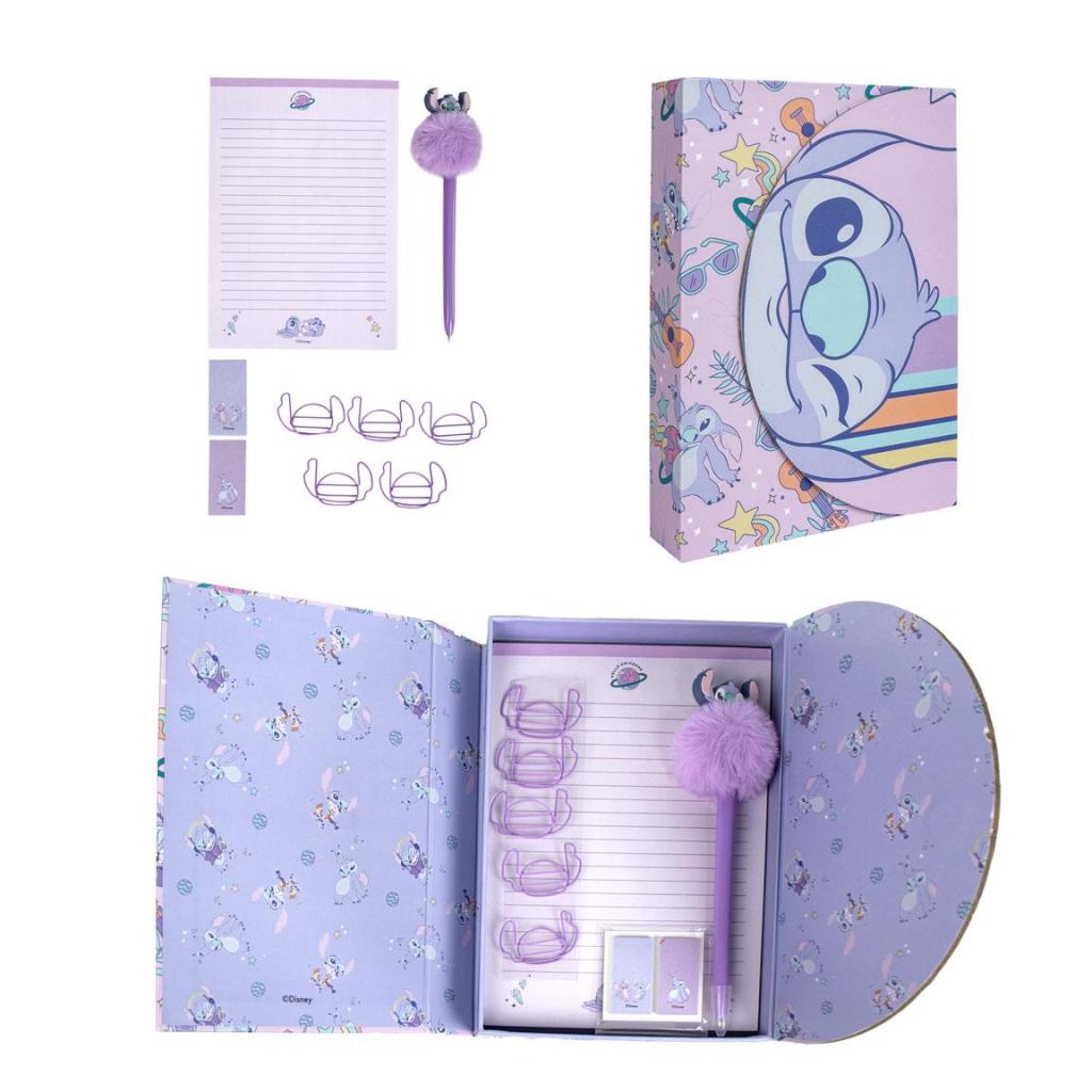 STITCH - Purple - Stationery Box - 9 pc.