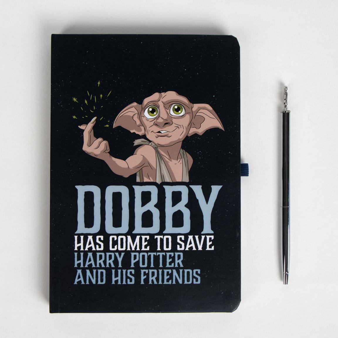 HARRY POTTER - Dobby - Premium Pack A5 Notebook + Pen + Socks