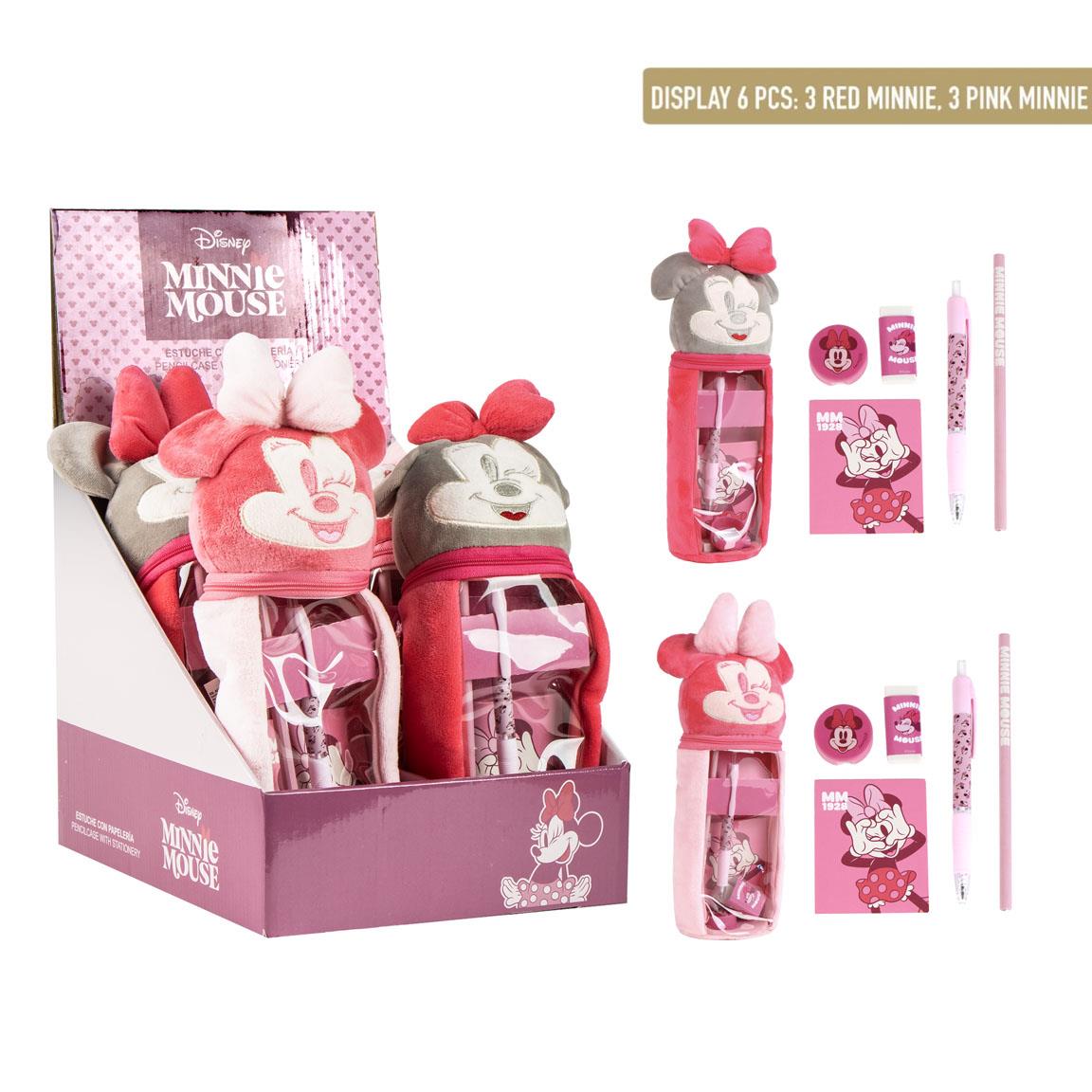 MINNIE - Display of 6 Stationery Packs 6pc.