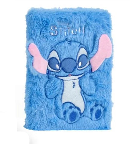 STITCH - Smiley - Premium Fur Notebook - Size A5