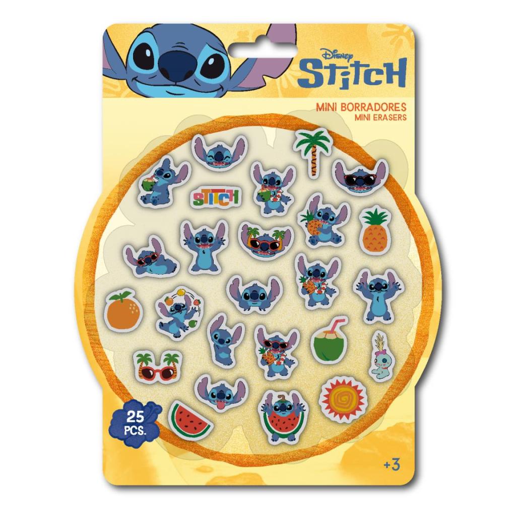STITCH - Summer - Pack of 25 Erasers