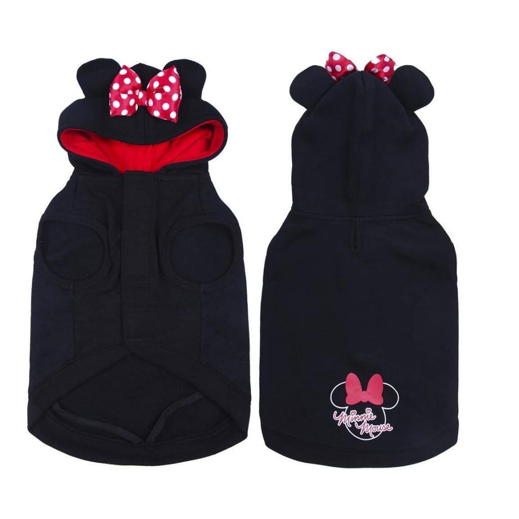 MINNIE - Dog Black Hoodie - XS