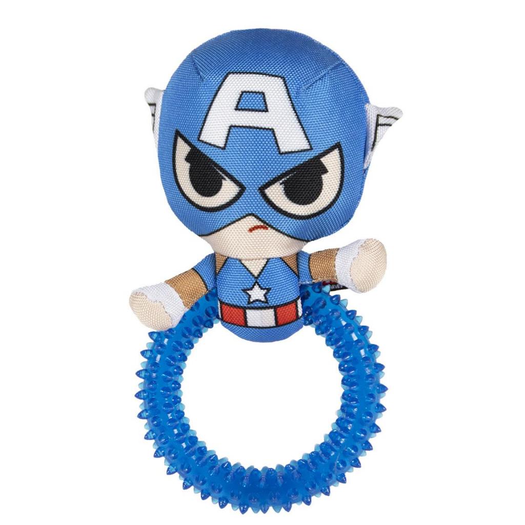 AVENGERS - Captain America - Toy - Teething Ring for Dog