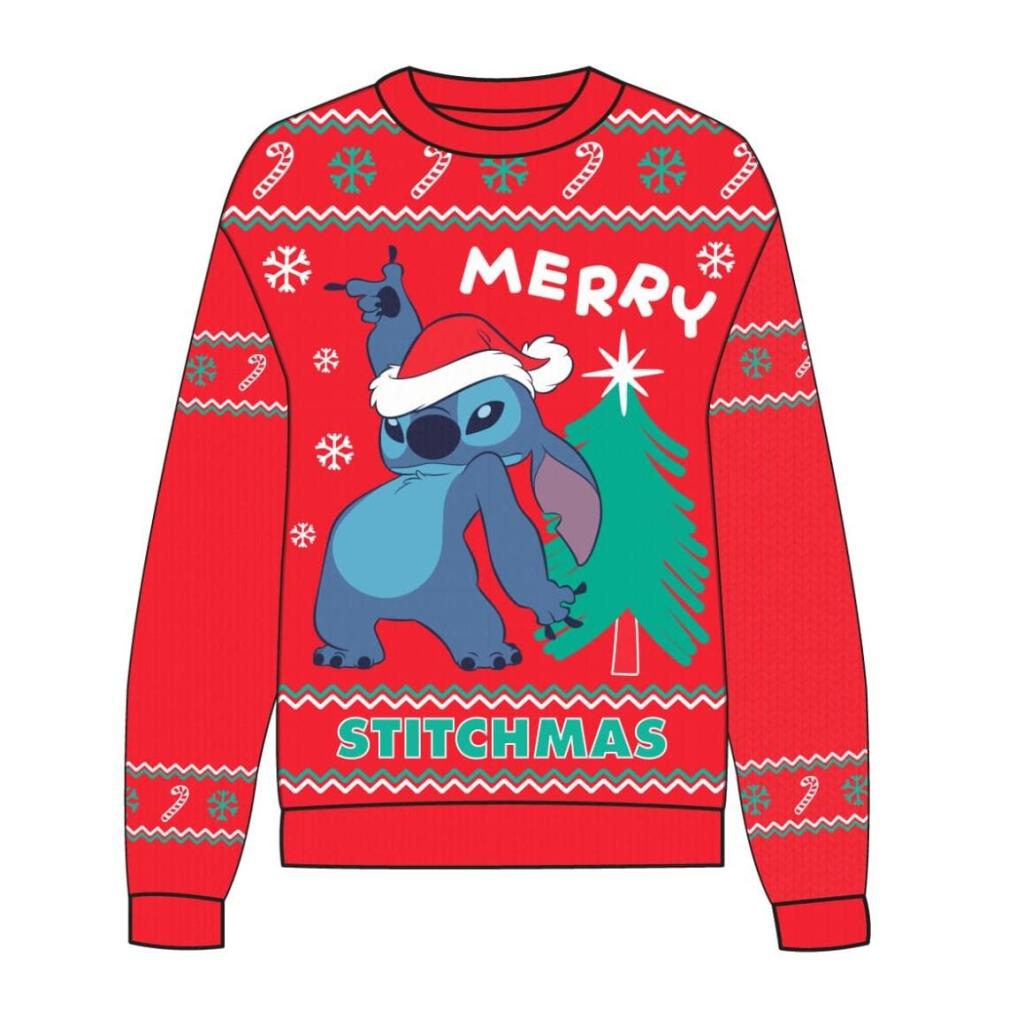 STITCH-MAS - Merry - Christmas Jumper (S)