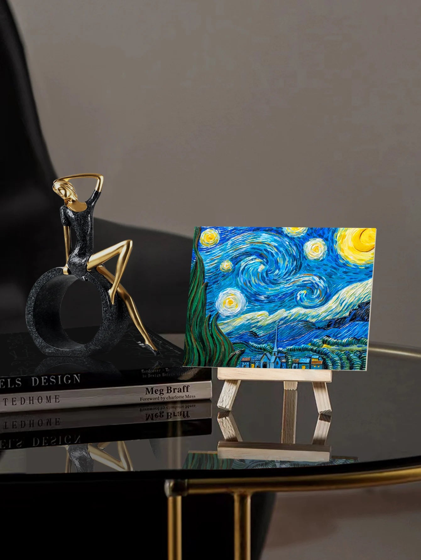 Resin DIY 3D Painting -The starry night - 13.5x10cm