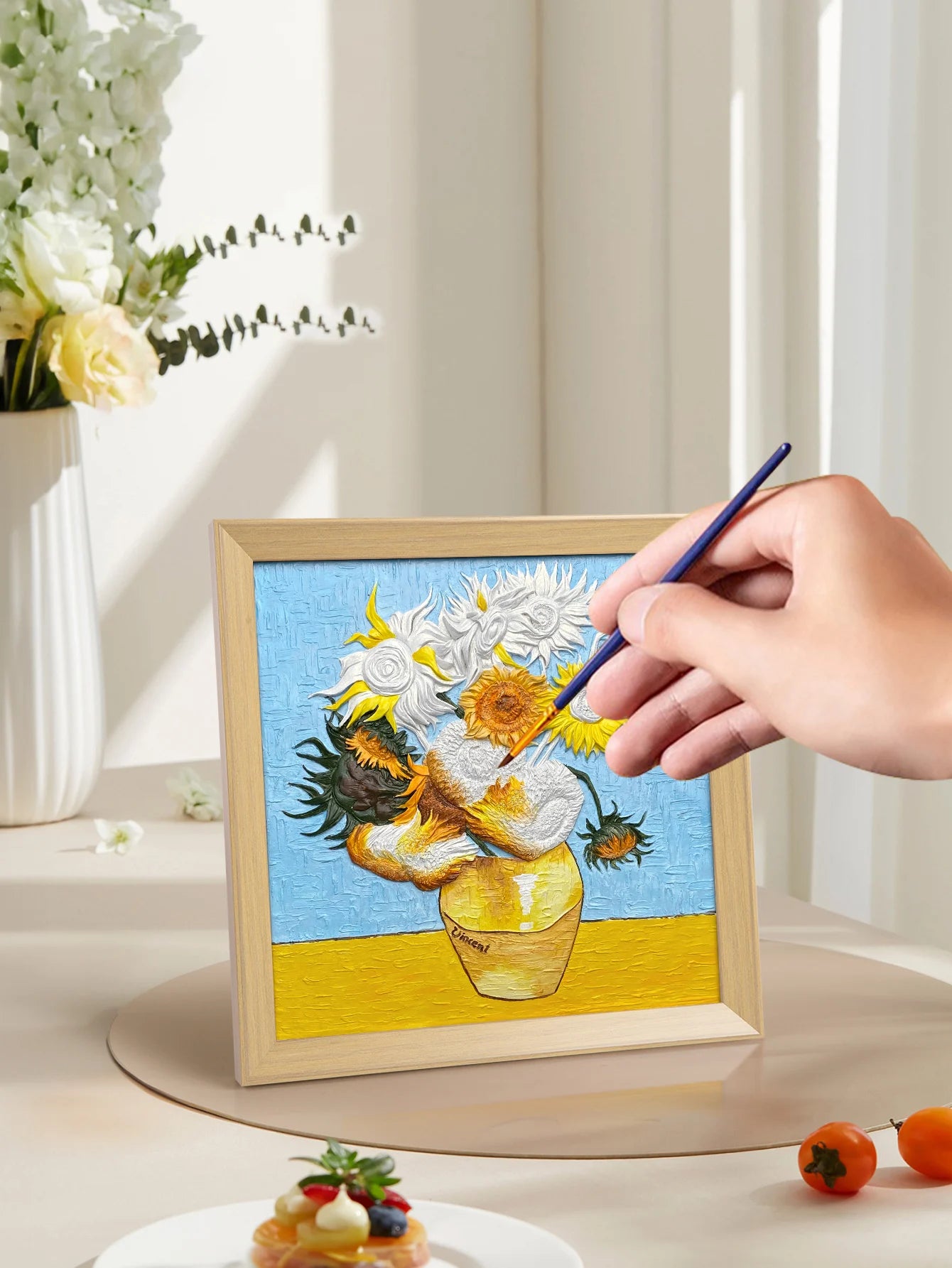 Resin DIY 3D Painting - Sunflower -  34x34cm