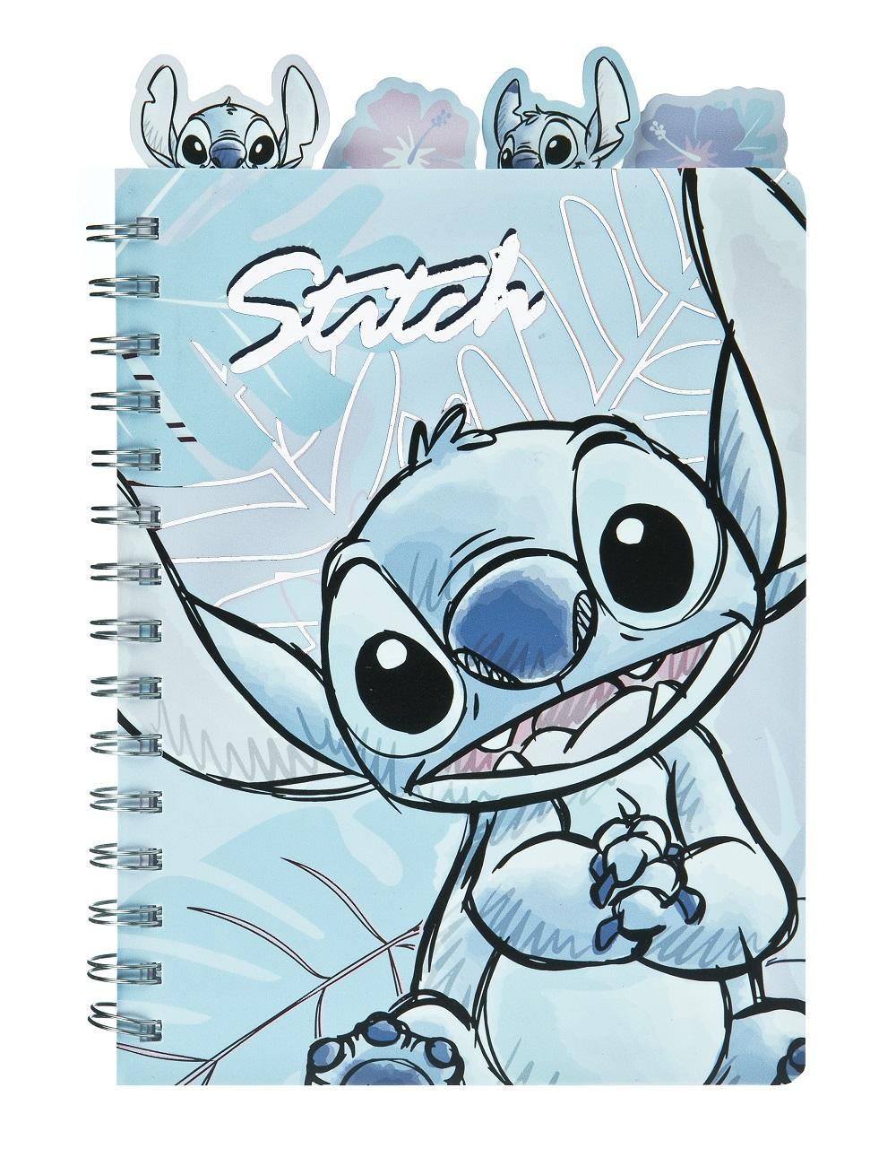 STITCH - Watercolor - A5 Notebook + 4 Dividers