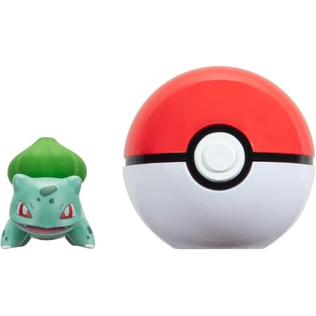 POKEMON - Bulbasaur and Pokeball - Clip 'N' Go