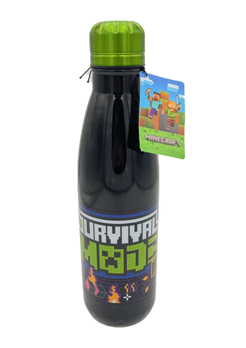MINECRAFT - Survival Mode - Stainless Steel Bottle 26oz