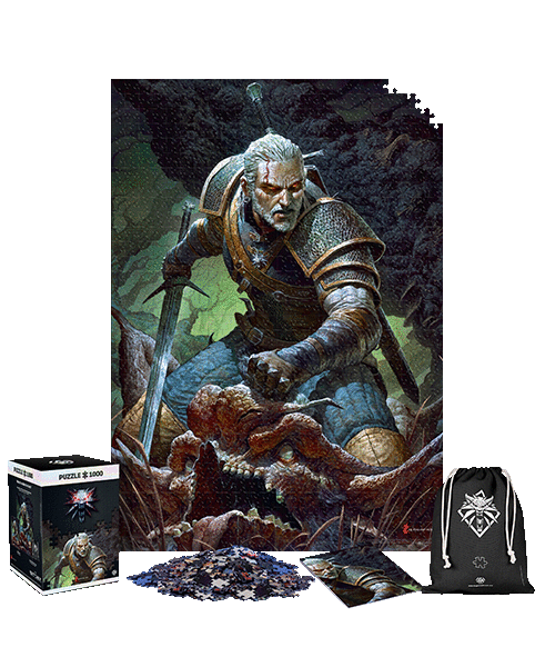 THE WITCHER - Dark World - Premium Puzzle 1000P