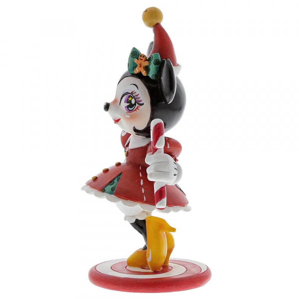 DISNEY - Miss Mindy World - Resin Statue - Christmas Minnie - 16cm