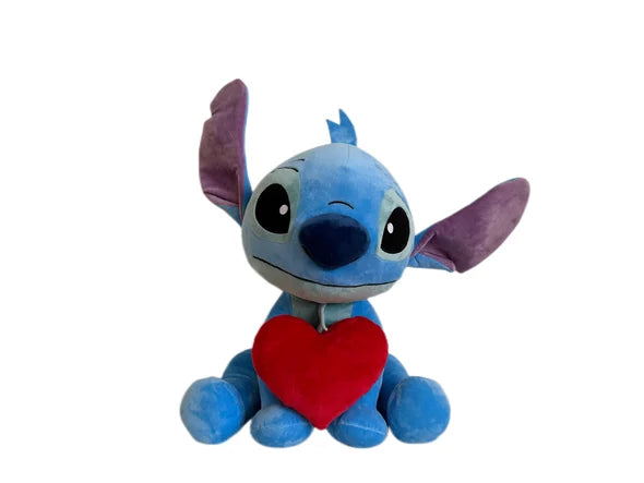 STITCH - Stitch + Heart Plush - 50cm