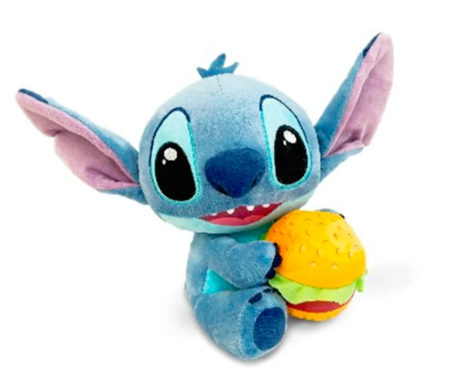 STITCH with Burger - Plush 25cm