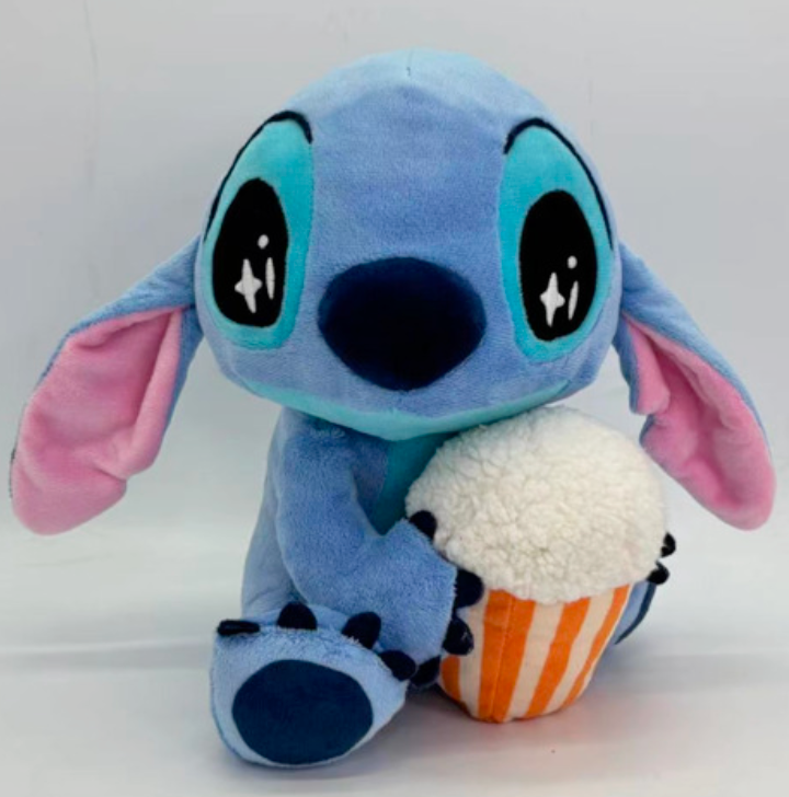 STITCH with Popcorn - Plush 25cm