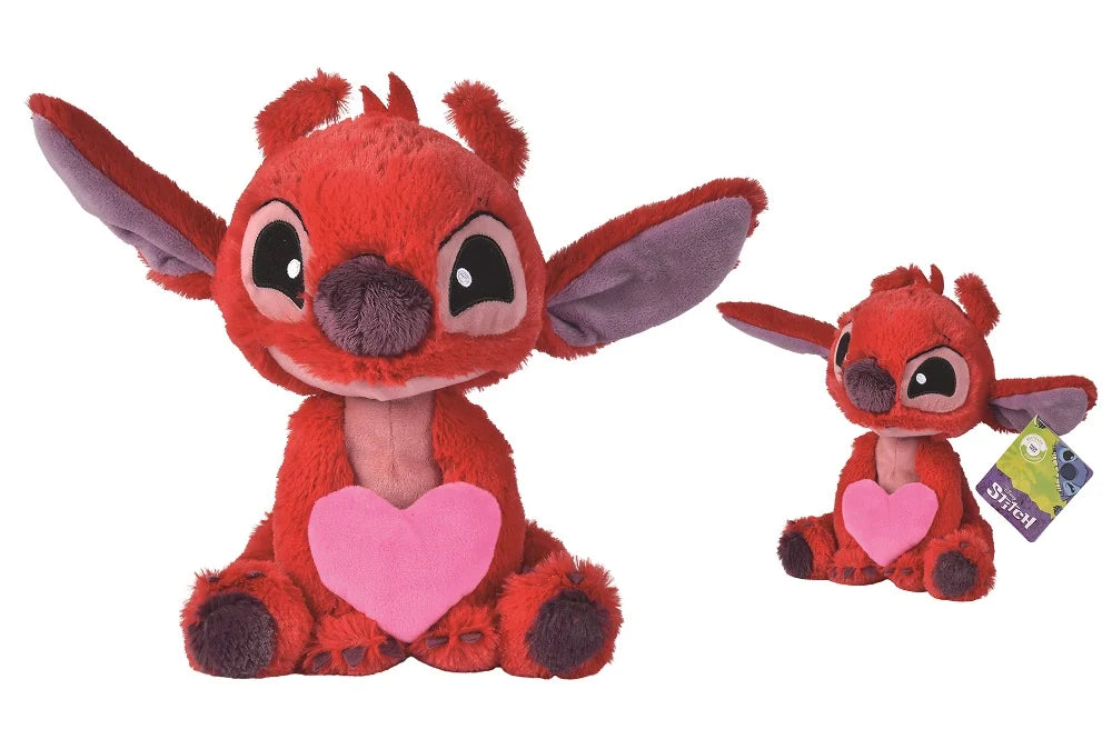 STITCH - Leroy Plush Holding Heart - 25cm