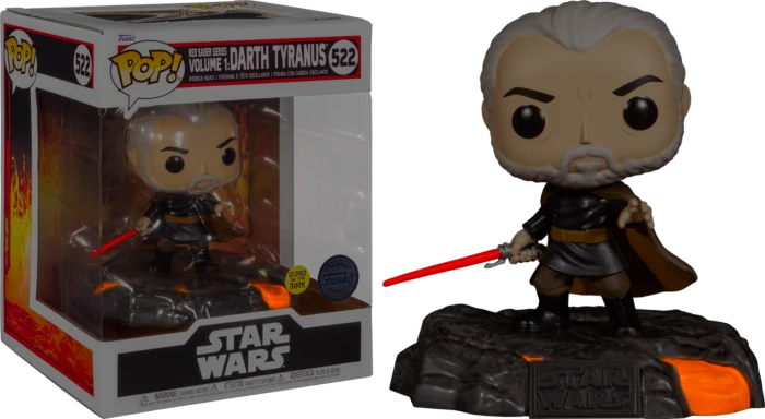 STAR WARS - POP DELUXE N° 522 - RSSv1 - Darth Tyranus (GW)