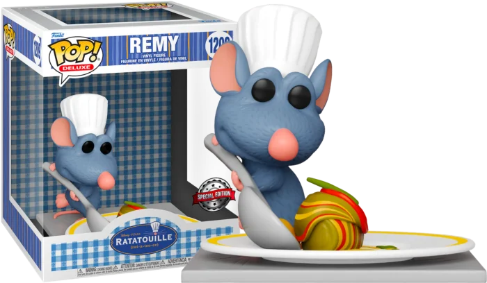 DISNEY - POP Deluxe N° 1209 - Remy with Ratatouille SPECIAL EDITION