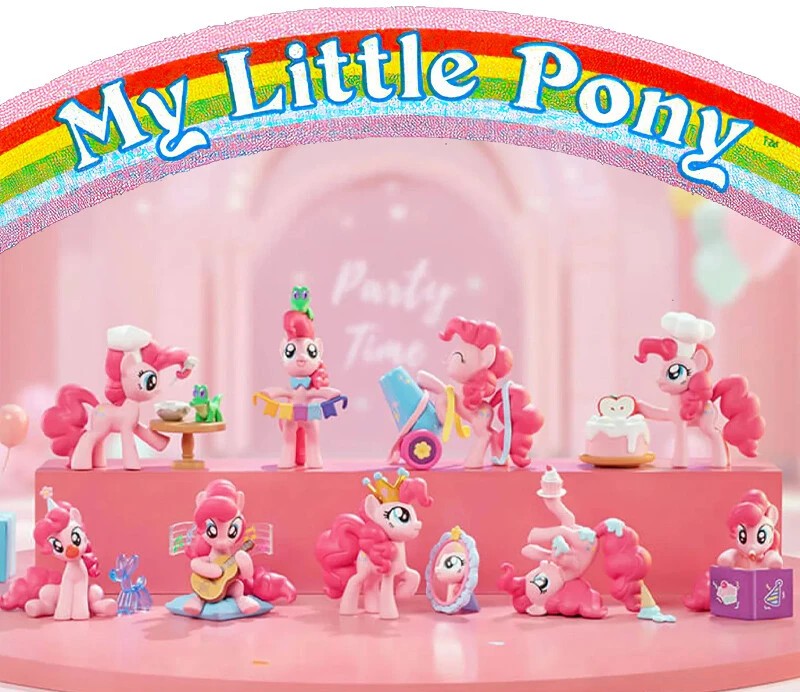 MY LITTLE PONY - Party Moment - Blind Box 8 Figure set 10cm