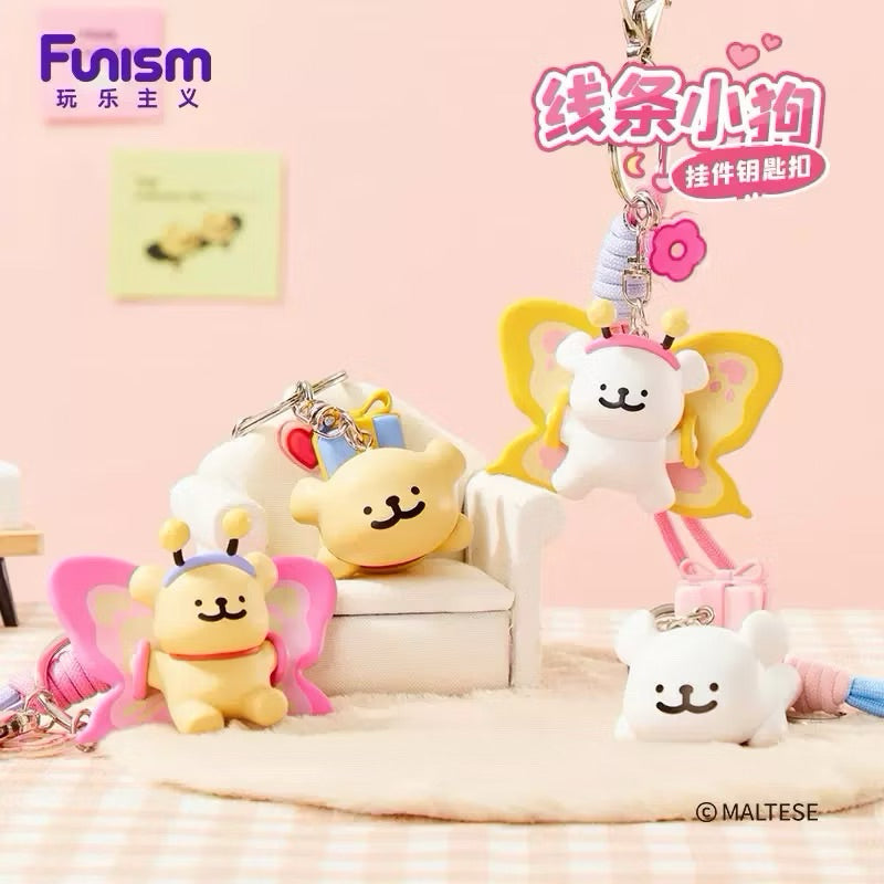 MALTESE - Keychain Cupcake Maltese - Display 10 pcs