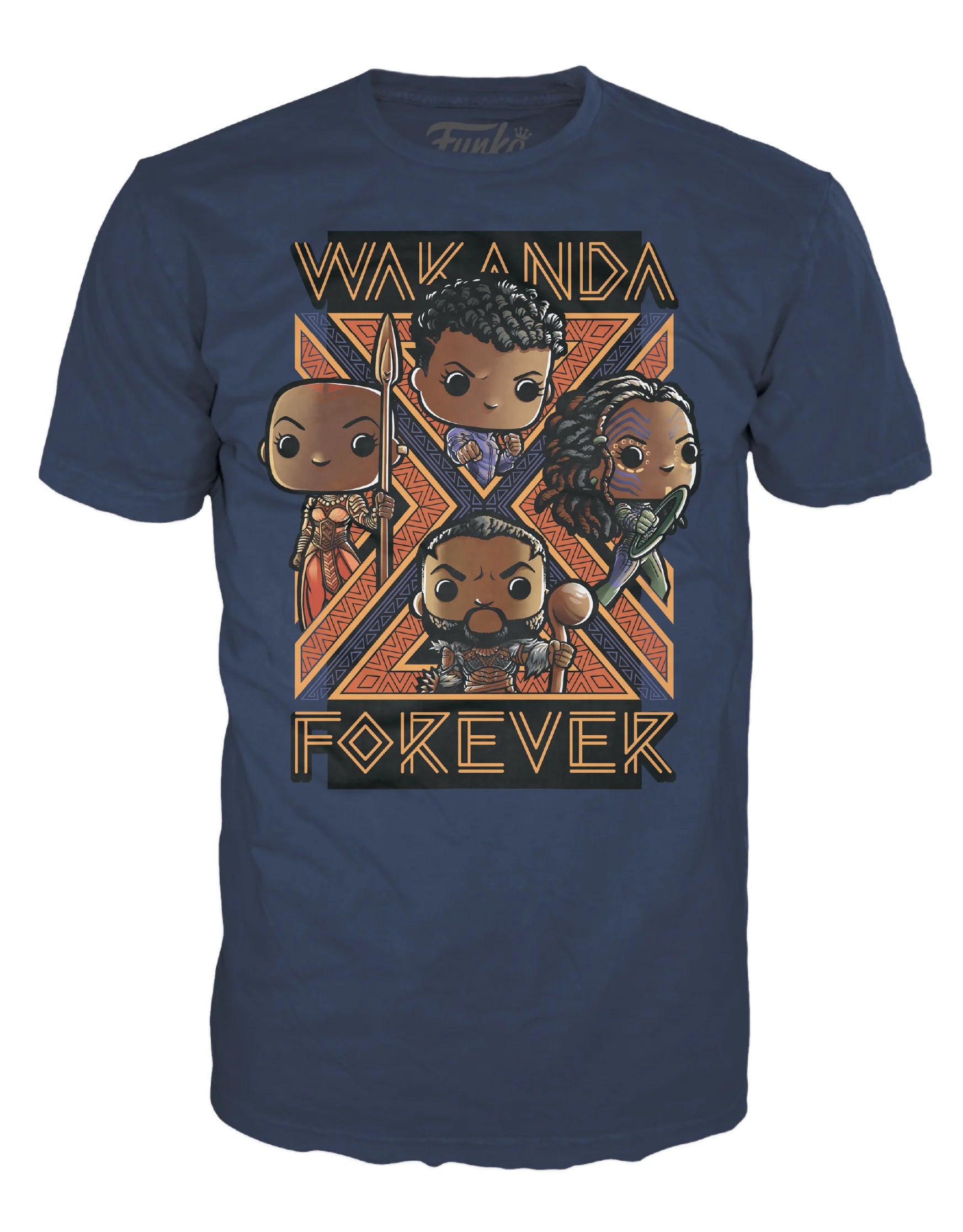 BLACK PANTHER WAKANDA FOREVER - Group - T-Shirt POP (L)